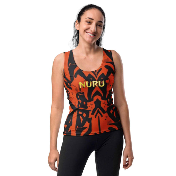 NURU SHUKA BODY-HUGGING TANK TOP