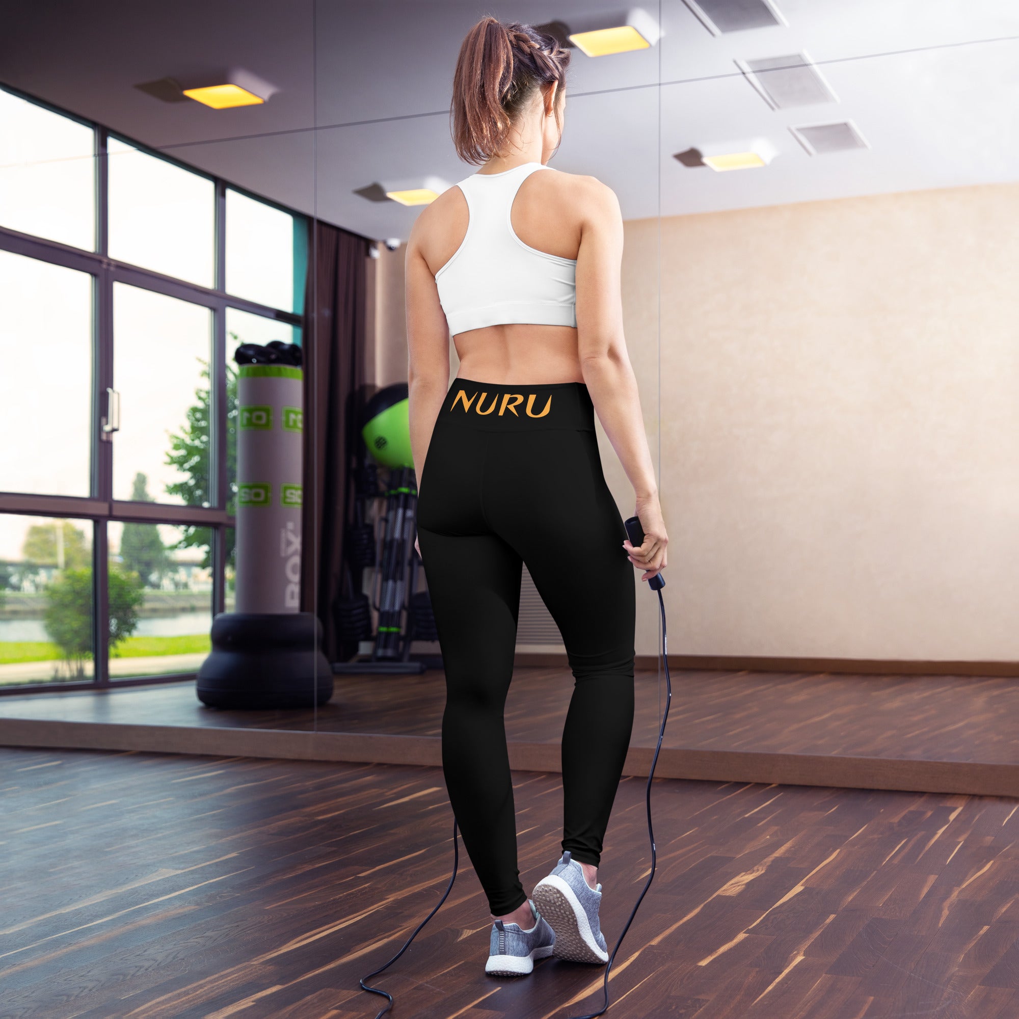 NURU BLACK RITUAL LEGGINGS - Glow By Hellen