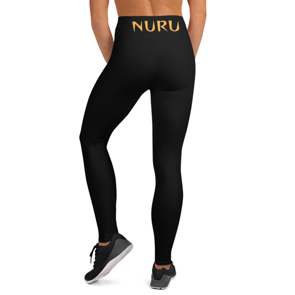 NURU BLACK RITUAL LEGGINGS - Glow By Hellen