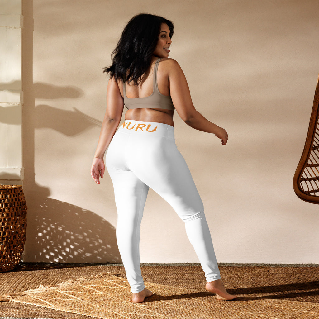 NURU WHITE RITUAL LEGGINGS - Glow By Hellen
