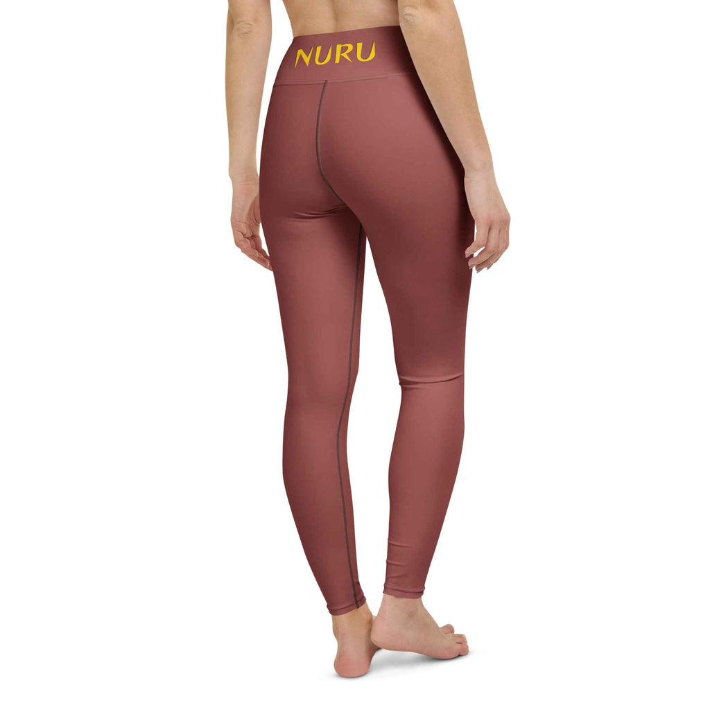 NURU TERRACOTTA YOGA LEGGINGS