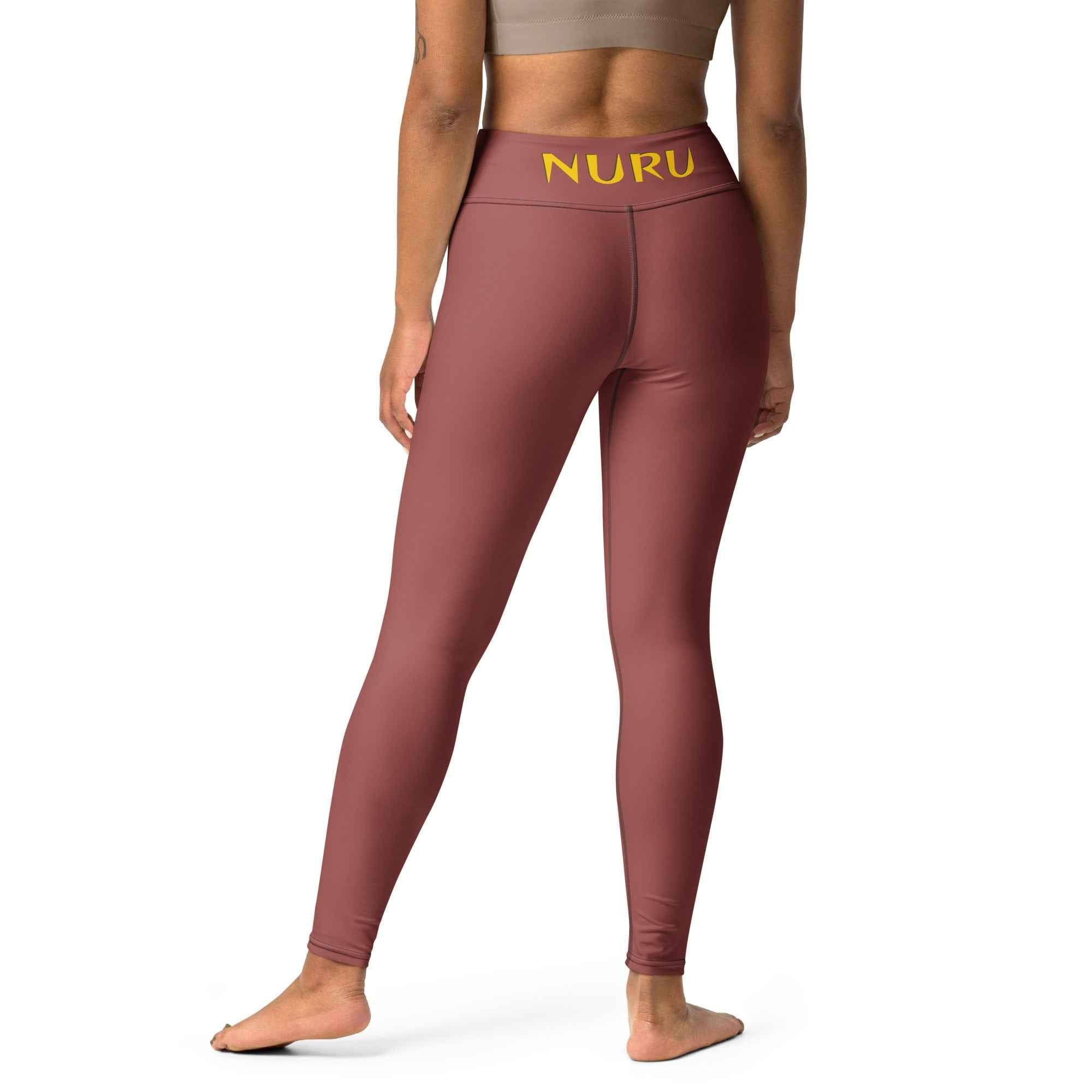 NURU TERRACOTTA YOGA LEGGINGS