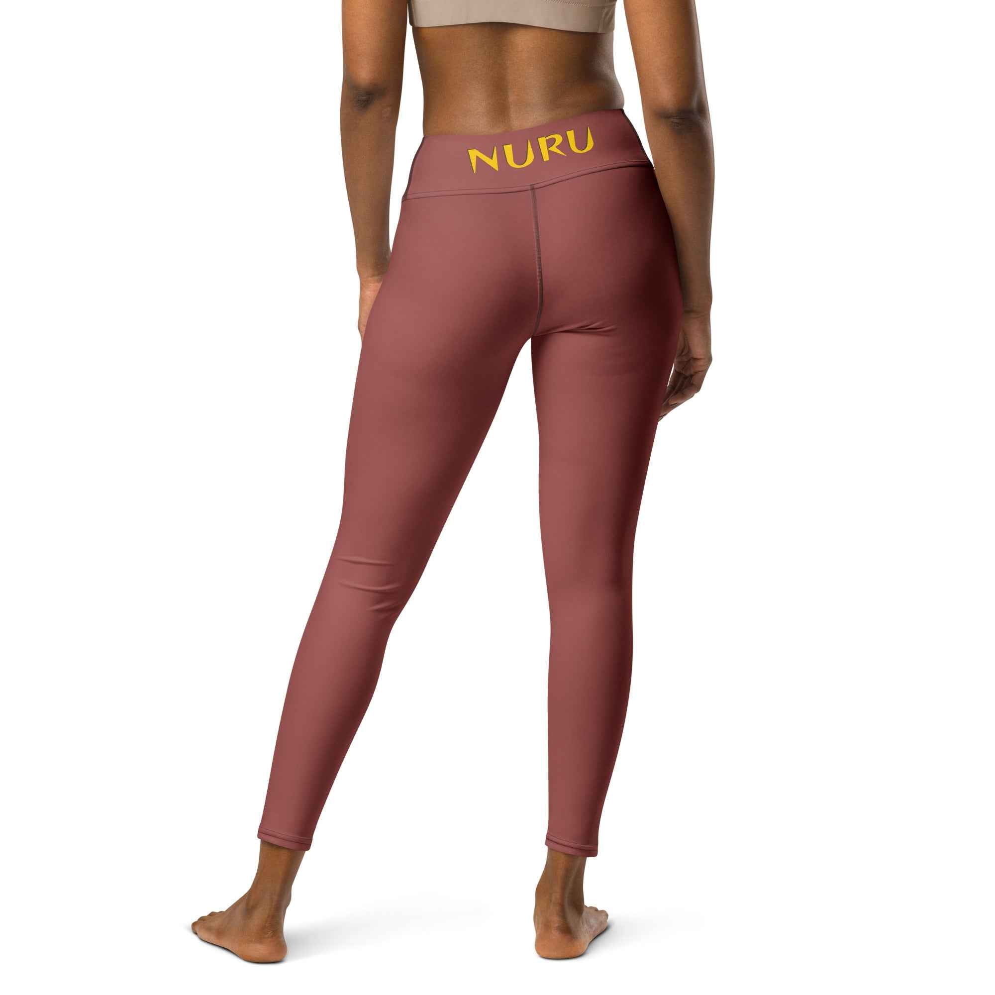 NURU TERRACOTTA YOGA LEGGINGS