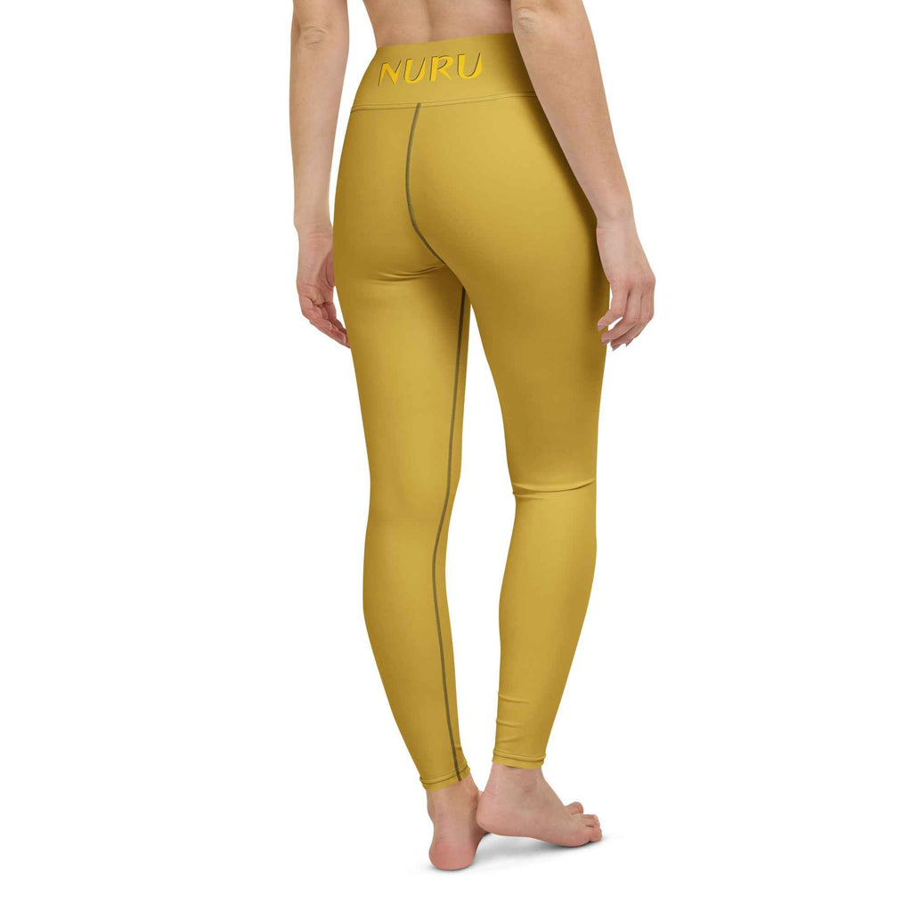 NURU ROYAL GOLD YOGA LEGGINGS