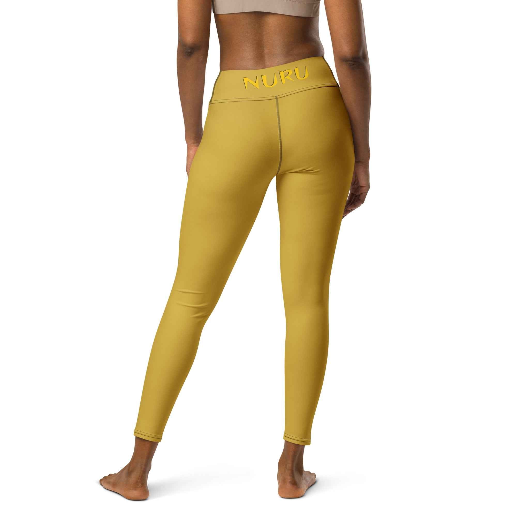NURU ROYAL GOLD YOGA LEGGINGS