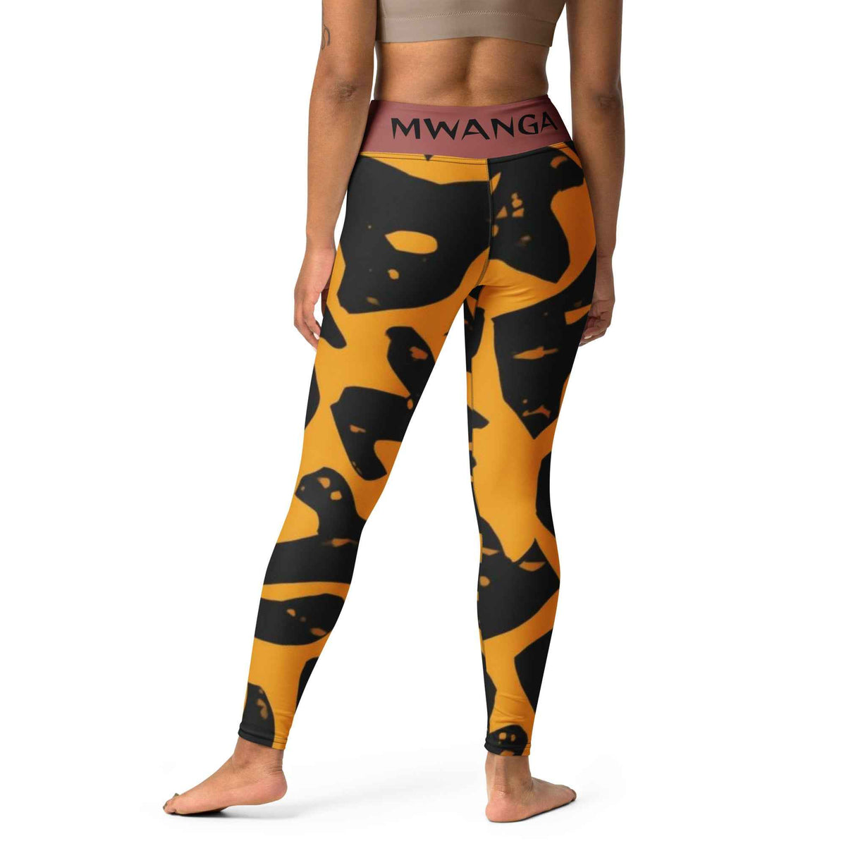 MWANGA GOLD DIVA YOGA LEGGINGS NW