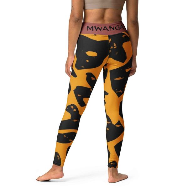 MWANGA GOLD DIVA YOGA LEGGINGS NW