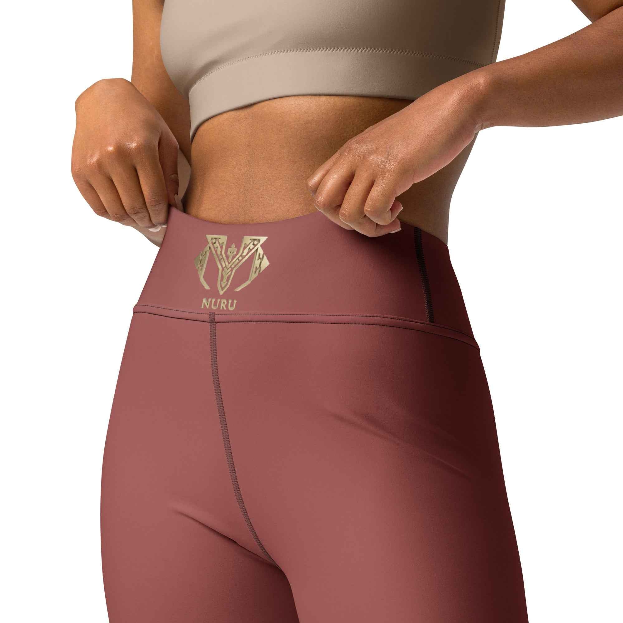 NURU TERRACOTTA YOGA LEGGINGS Main image