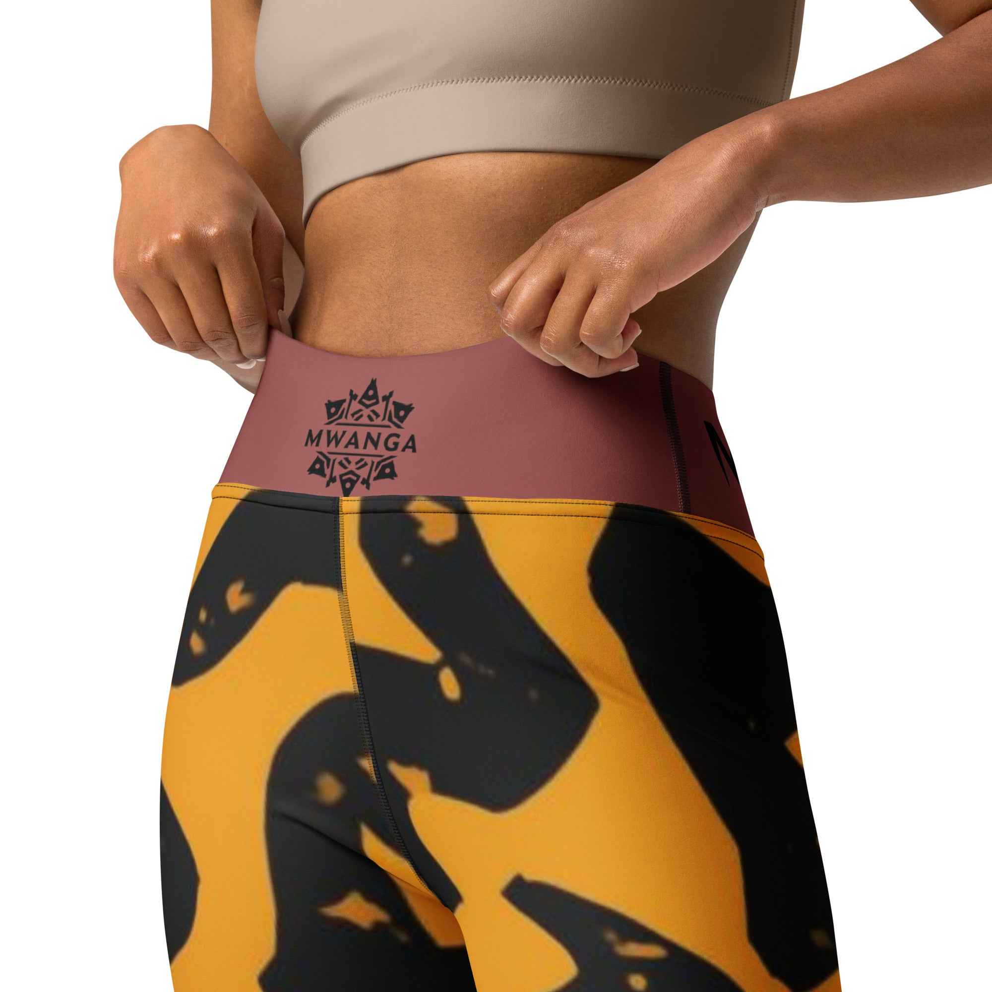 MWANGA GOLD DIVA YOGA LEGGINGS NW Secondary image