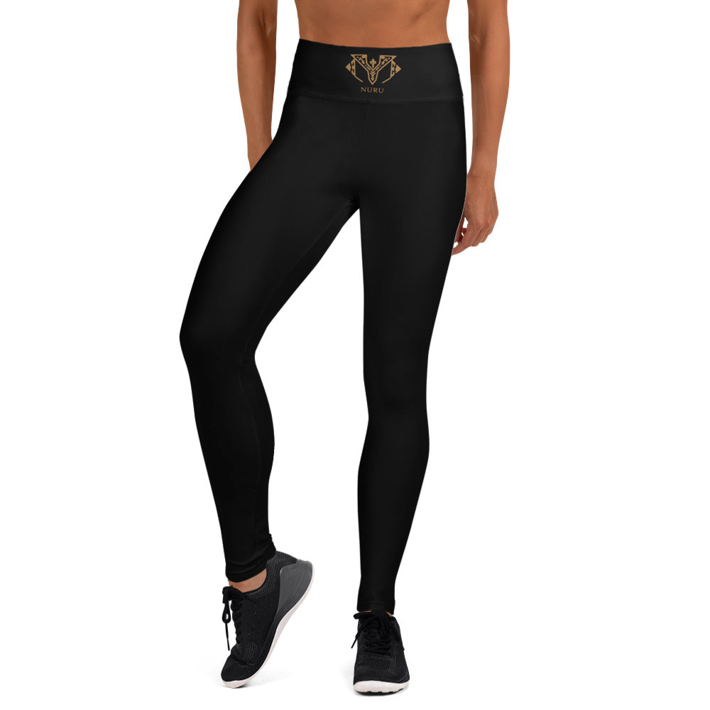 NURU BLACK RITUAL LEGGINGS - Glow By Hellen