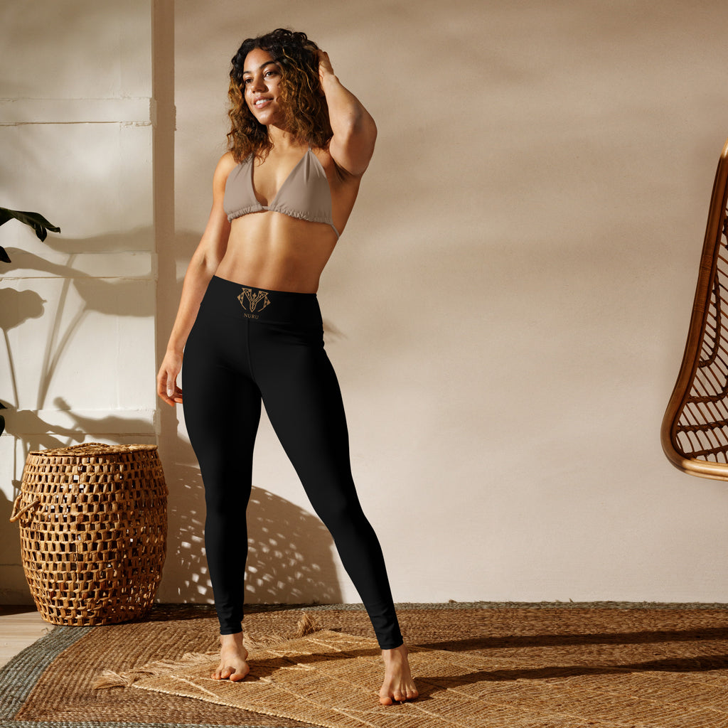 NURU BLACK RITUAL LEGGINGS - Glow By Hellen