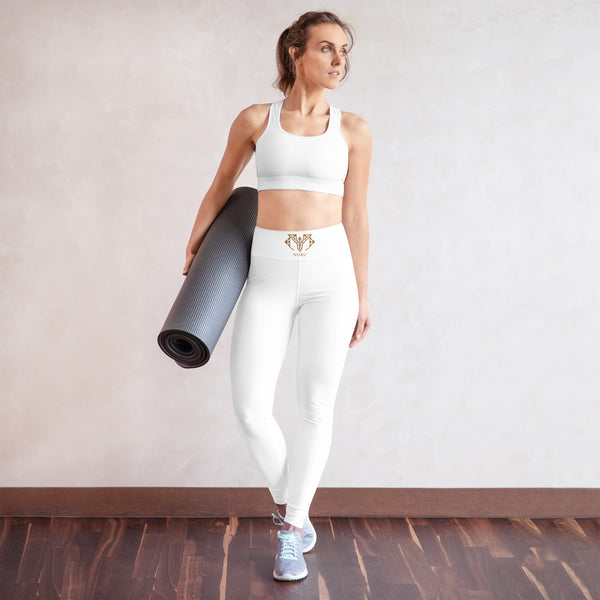 NURU WHITE RITUAL LEGGINGS - Glow By Hellen