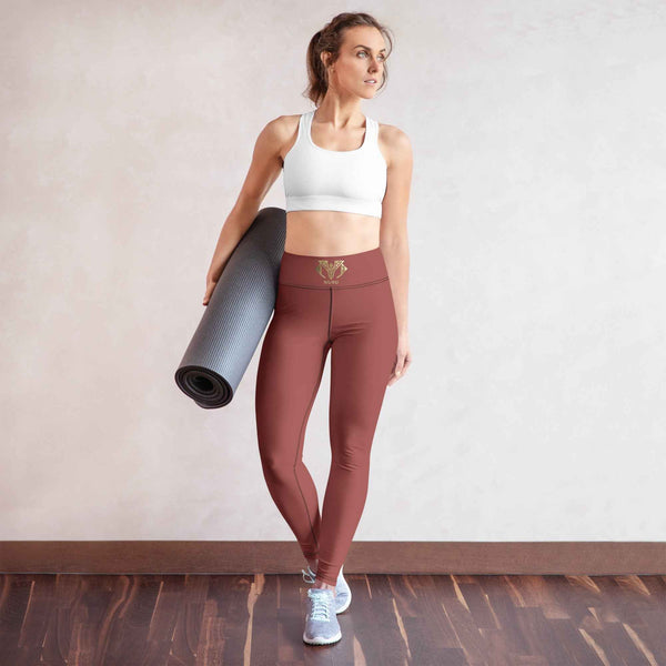 NURU TERRACOTTA YOGA LEGGINGS