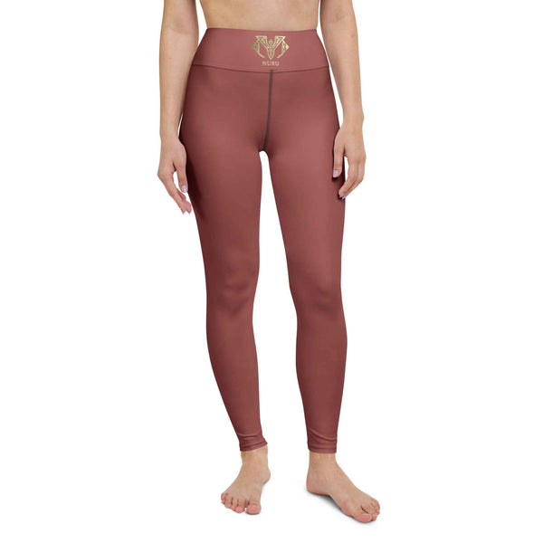 NURU TERRACOTTA YOGA LEGGINGS