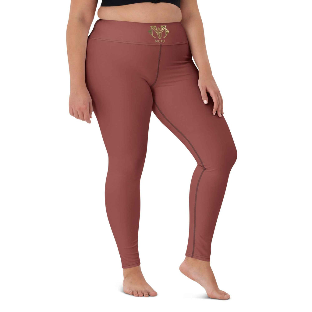 NURU TERRACOTTA YOGA LEGGINGS