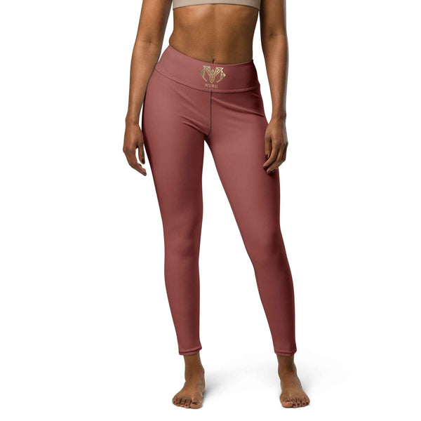 NURU TERRACOTTA YOGA LEGGINGS