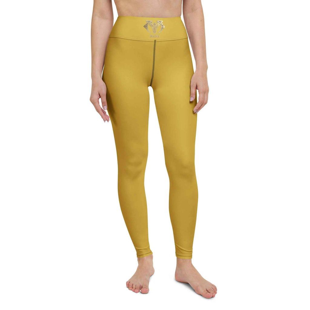 NURU ROYAL GOLD YOGA LEGGINGS