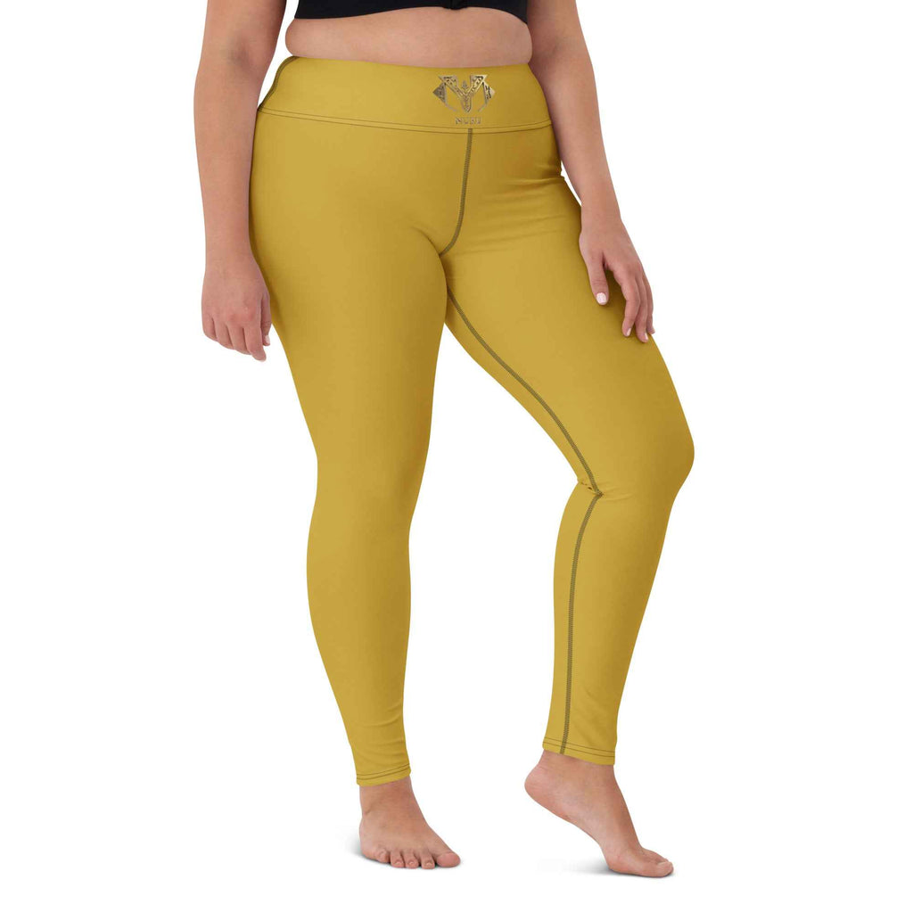 NURU ROYAL GOLD YOGA LEGGINGS