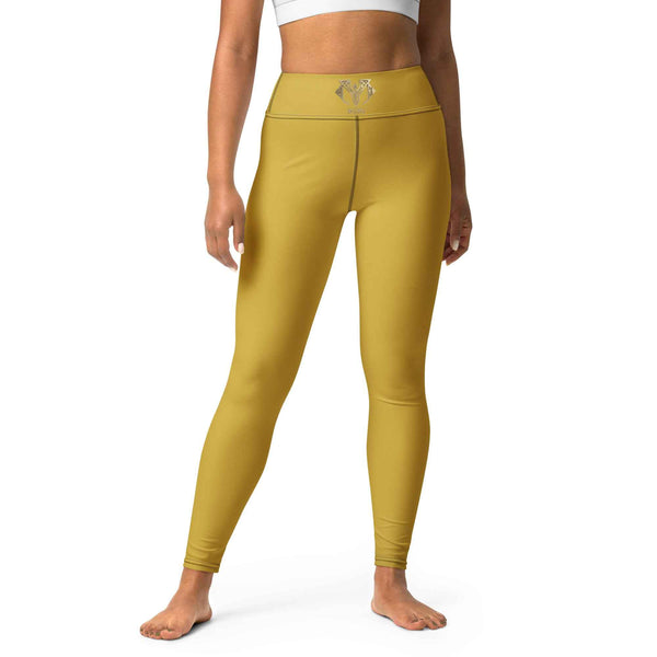 NURU ROYAL GOLD YOGA LEGGINGS