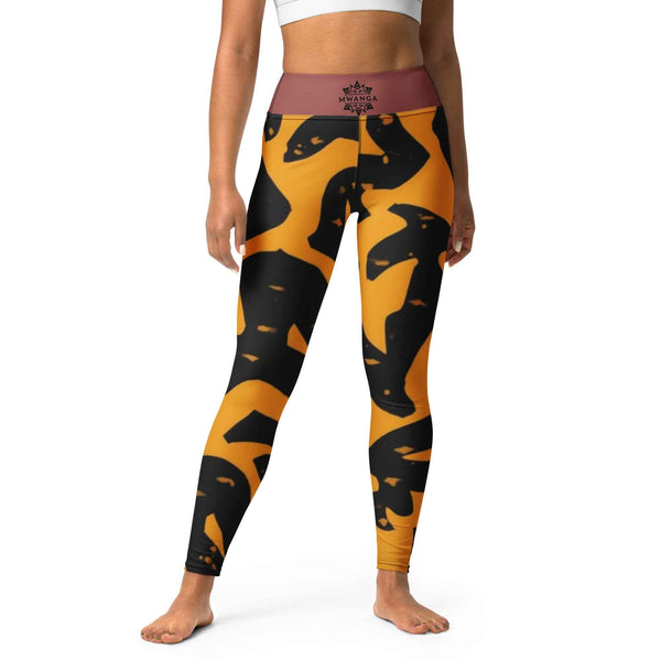 MWANGA GOLD DIVA YOGA LEGGINGS NW