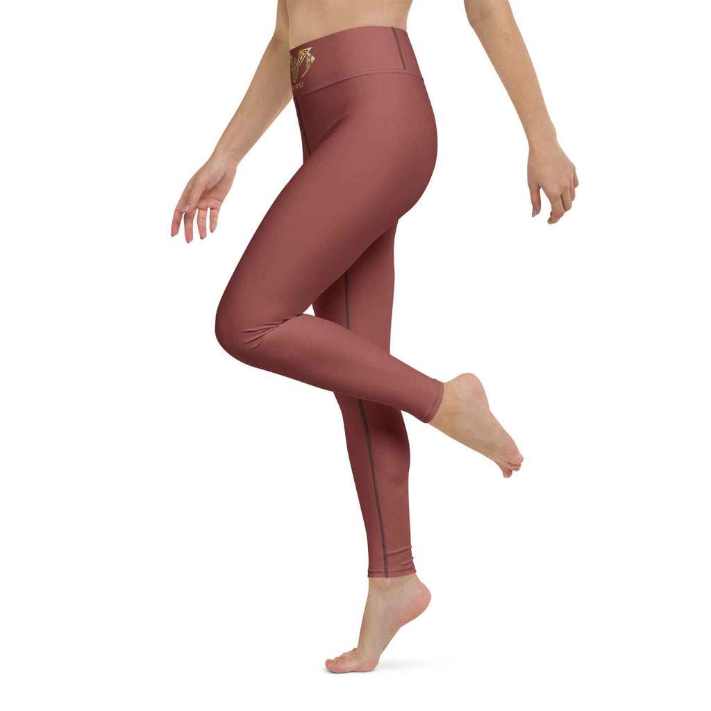 NURU TERRACOTTA YOGA LEGGINGS