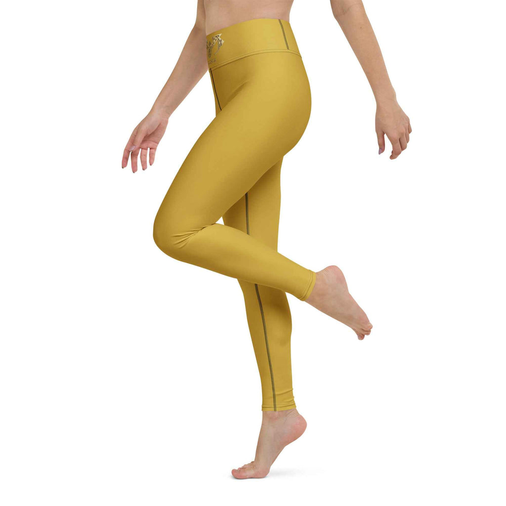 NURU ROYAL GOLD YOGA LEGGINGS