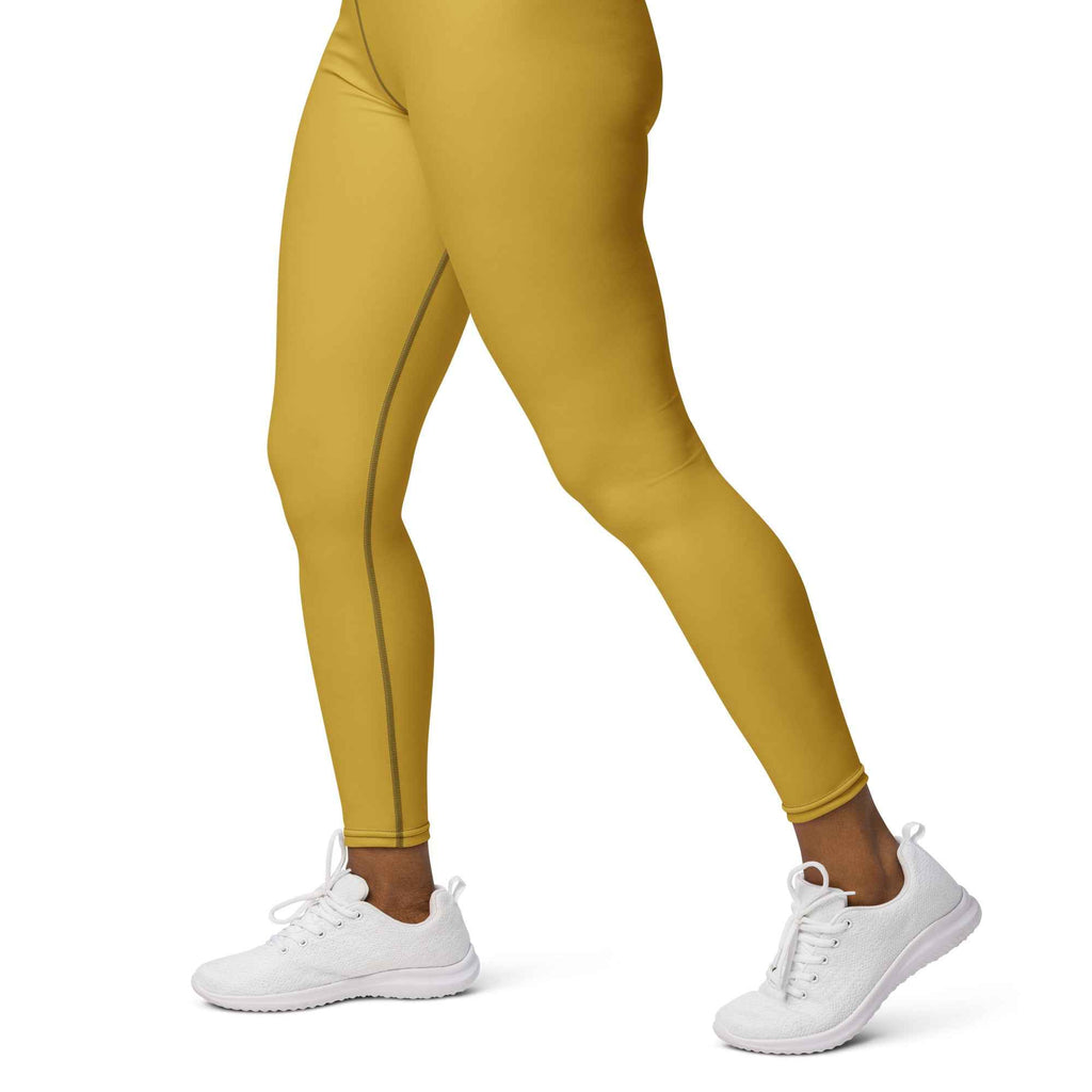 NURU ROYAL GOLD YOGA LEGGINGS