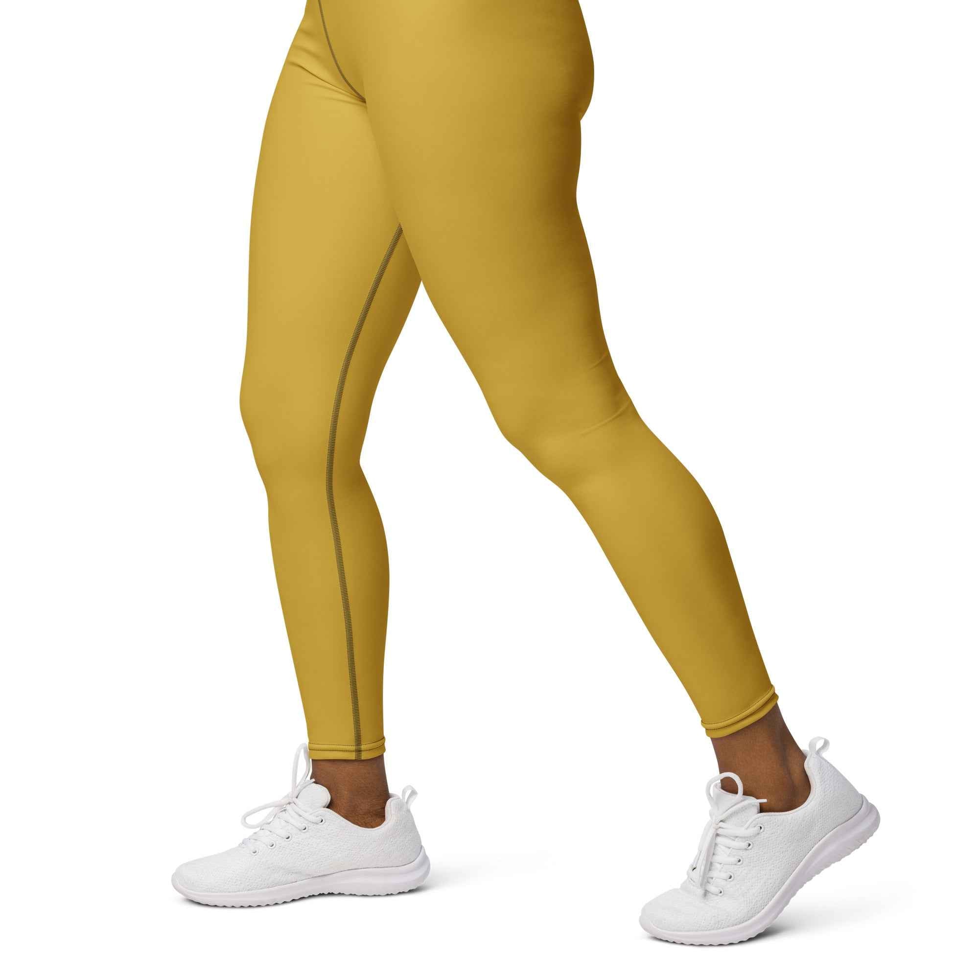 NURU ROYAL GOLD YOGA LEGGINGS