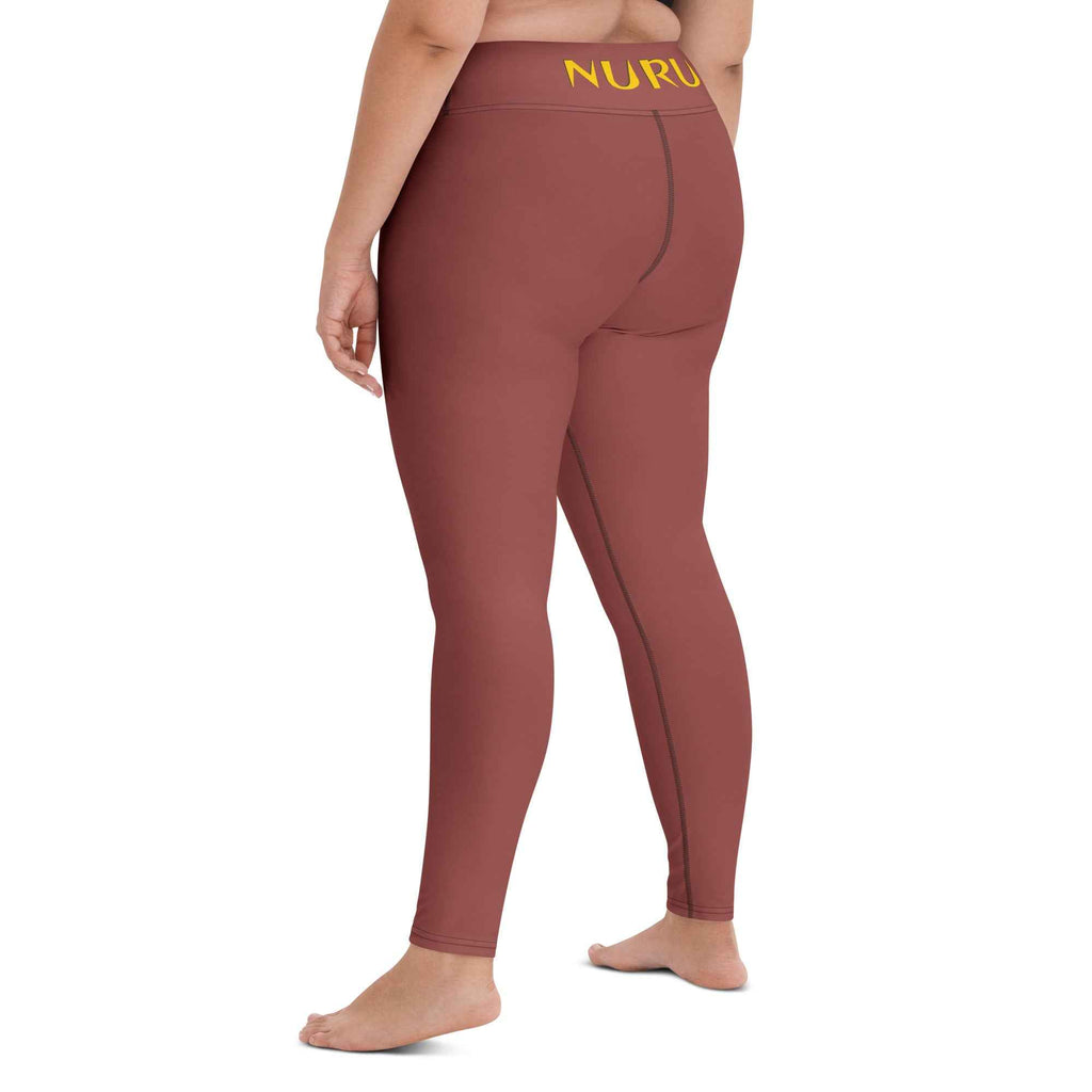 NURU TERRACOTTA YOGA LEGGINGS