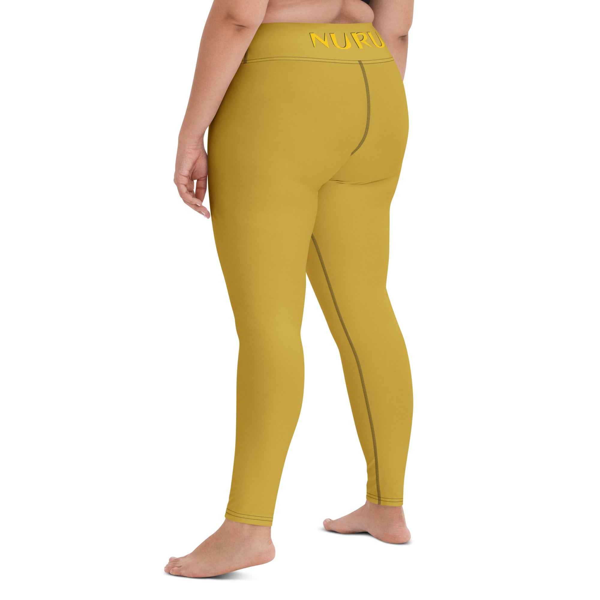 NURU ROYAL GOLD YOGA LEGGINGS