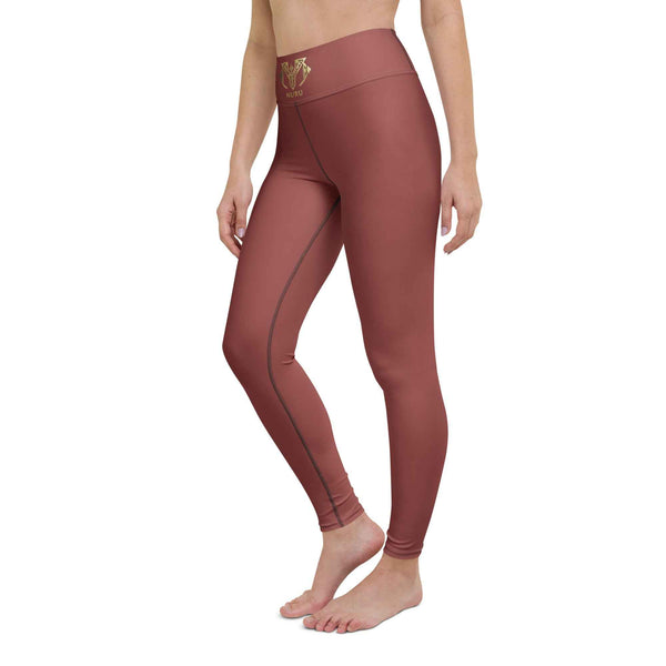 NURU TERRACOTTA YOGA LEGGINGS