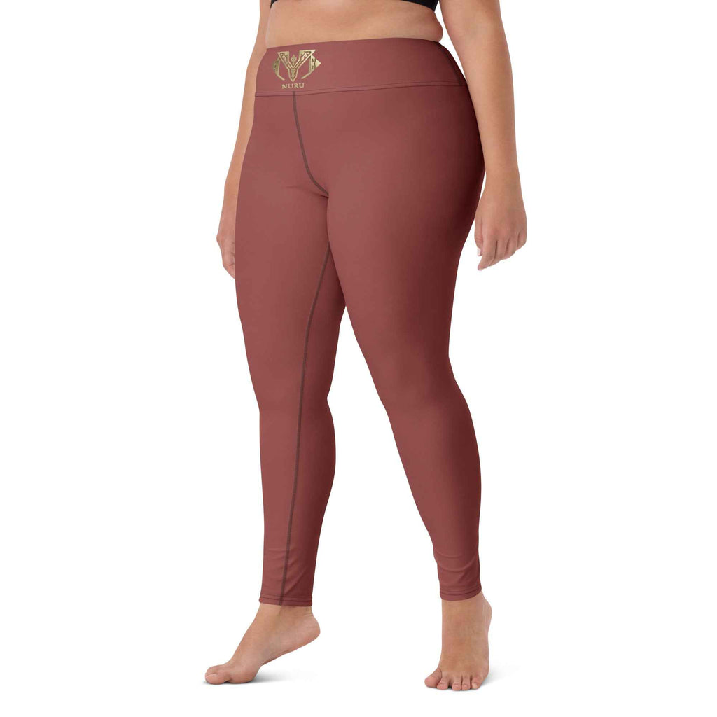 NURU TERRACOTTA YOGA LEGGINGS