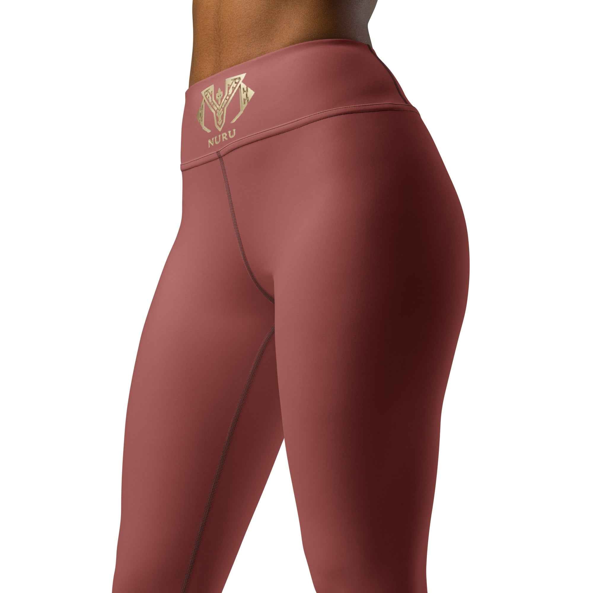 NURU TERRACOTTA YOGA LEGGINGS
