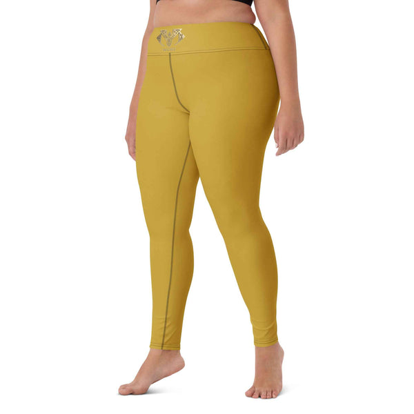 NURU ROYAL GOLD YOGA LEGGINGS