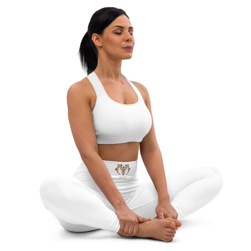 NURU WHITE RITUAL LEGGINGS - Glow By Hellen