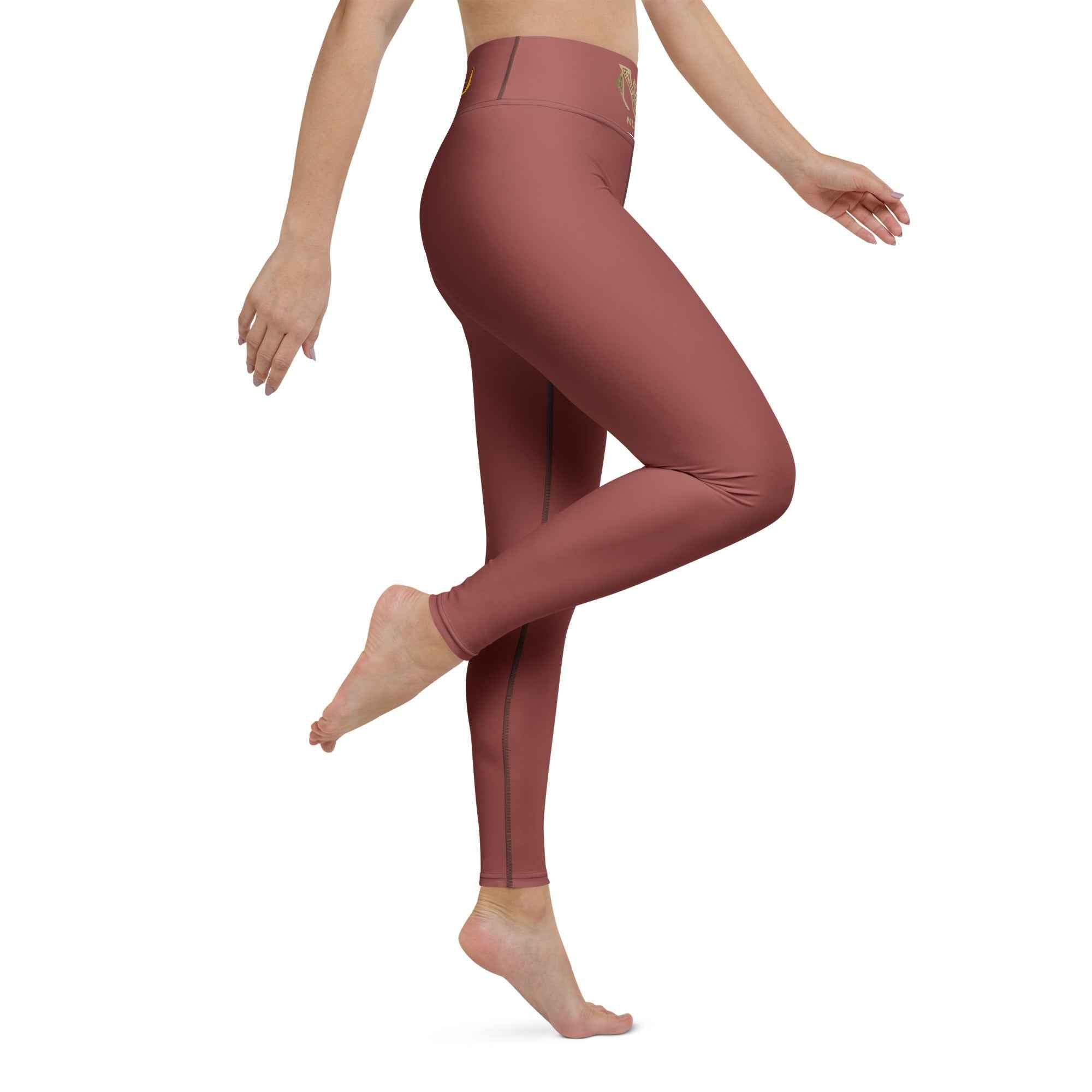 NURU TERRACOTTA YOGA LEGGINGS