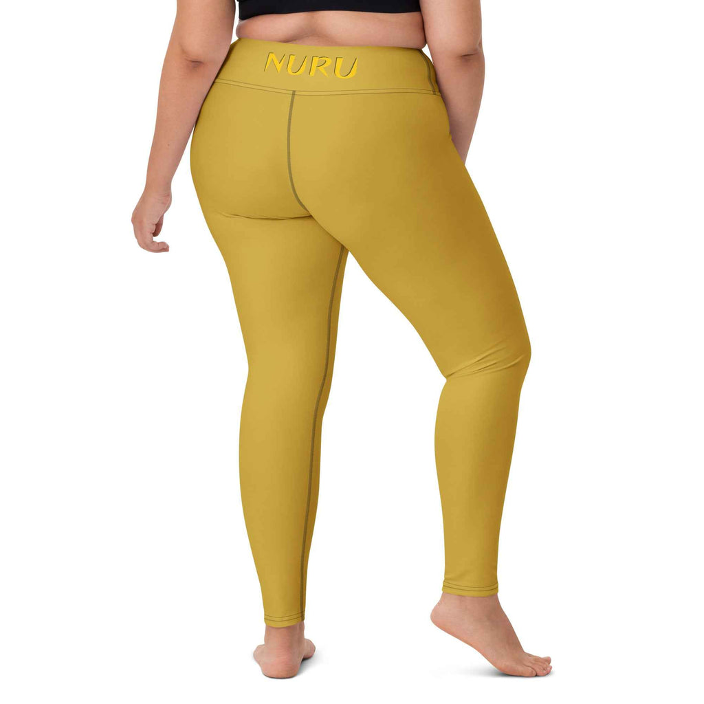 NURU ROYAL GOLD YOGA LEGGINGS