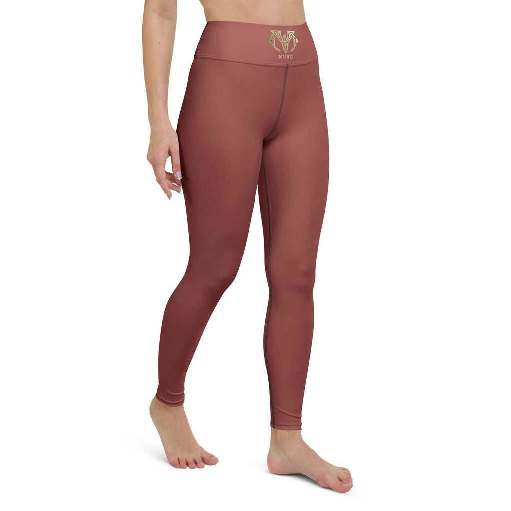NURU TERRACOTTA YOGA LEGGINGS