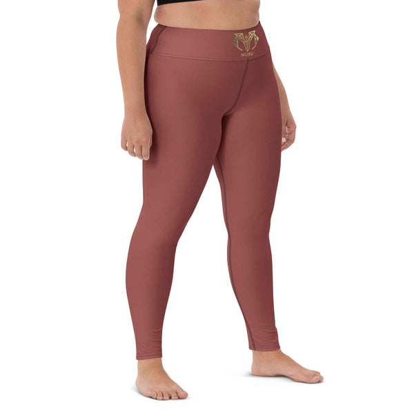 NURU TERRACOTTA YOGA LEGGINGS