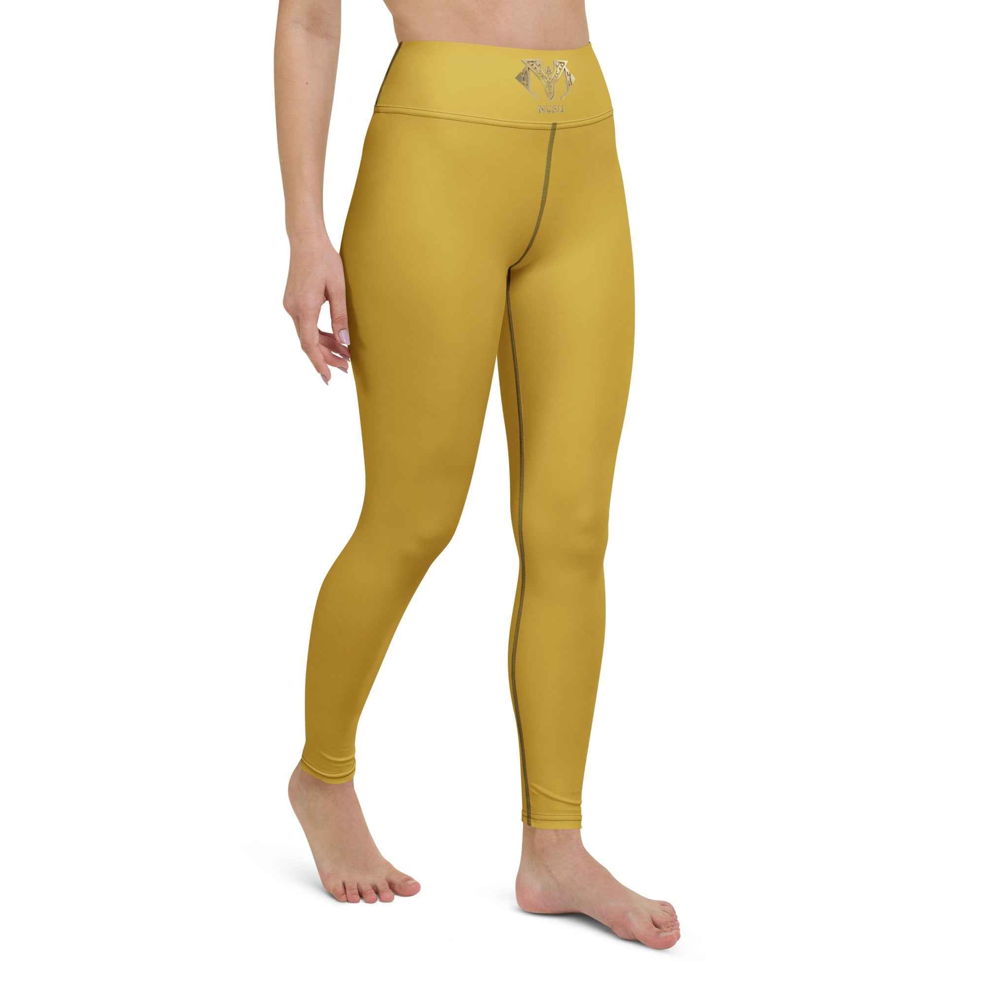 NURU ROYAL GOLD YOGA LEGGINGS