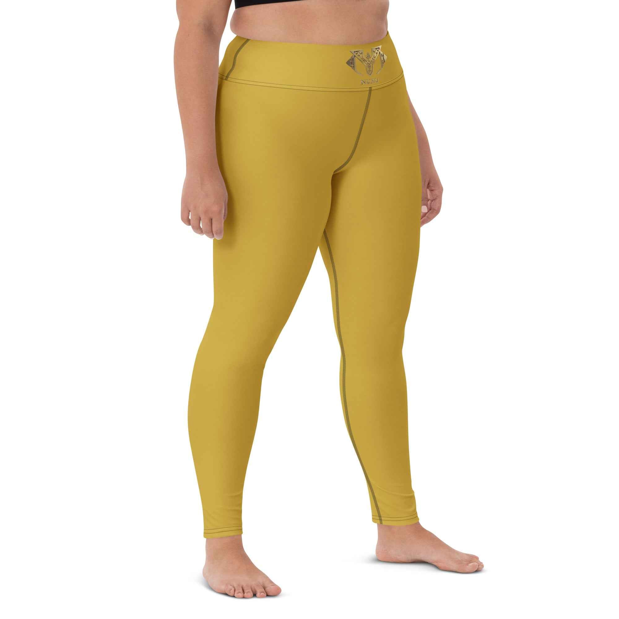 NURU ROYAL GOLD YOGA LEGGINGS