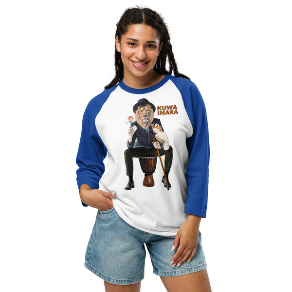 KUWA IMARA LION LEADER RAGLAN - Glow By Hellen