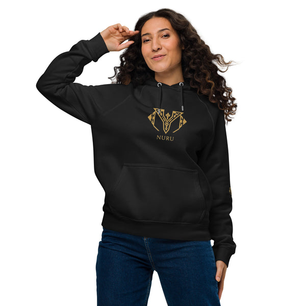 NURU ECO RAGLAN HOODIE - Glow By Hellen