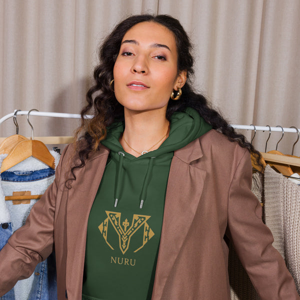 NURU ECO RAGLAN HOODIE - Glow By Hellen