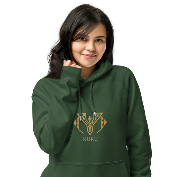 NURU ECO RAGLAN HOODIE - Glow By Hellen