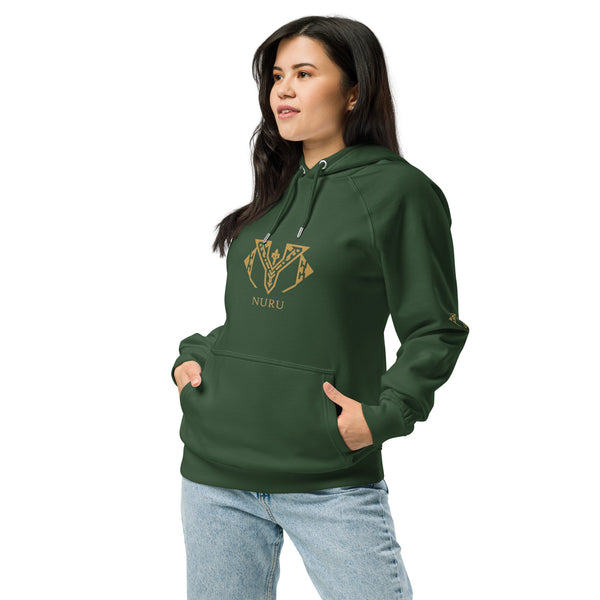 NURU ECO RAGLAN HOODIE - Glow By Hellen