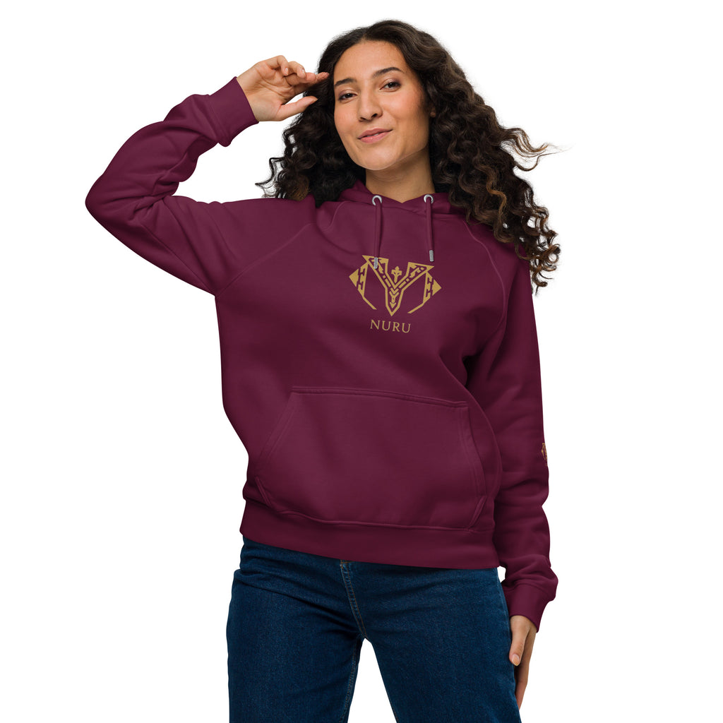 NURU ECO RAGLAN HOODIE - Glow By Hellen