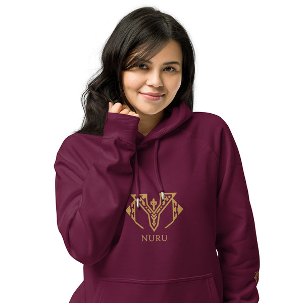 NURU ECO RAGLAN HOODIE - Glow By Hellen