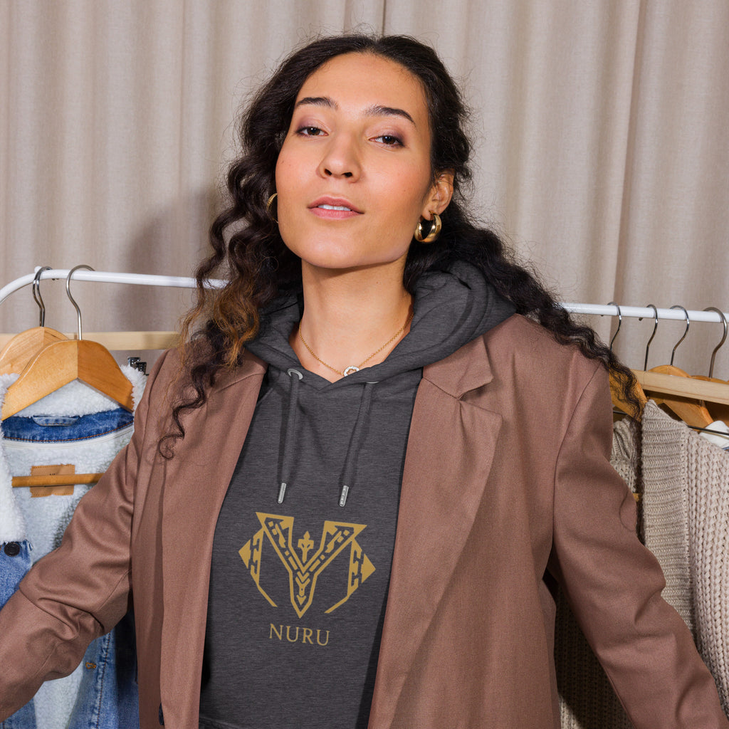 NURU ECO RAGLAN HOODIE - Glow By Hellen