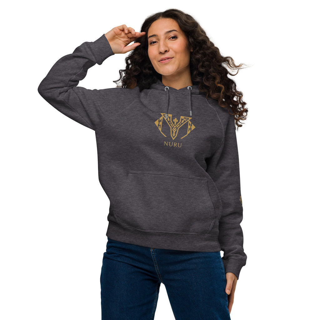 NURU ECO RAGLAN HOODIE - Glow By Hellen